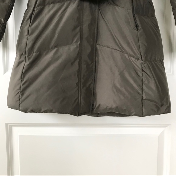 T Tahari Hooded Belted Down Filled Puffer Coat - Picture 7 of 14